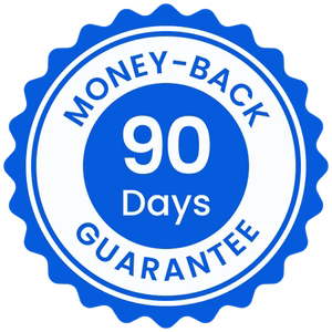 Money-back guarantee badge