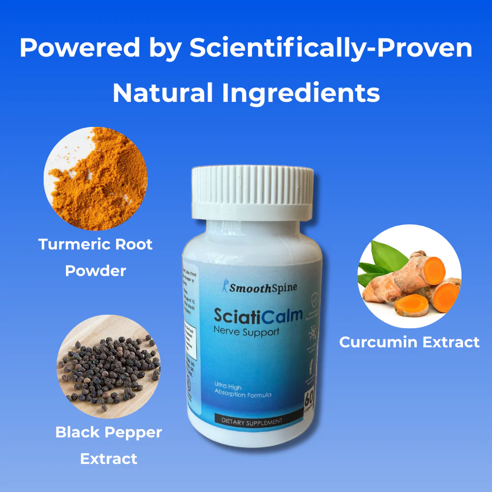 SmoothSpine™ – SciatiCalm Nerve Support