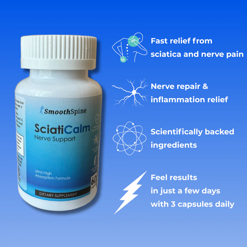 SmoothSpine™ – SciatiCalm Nerve Support